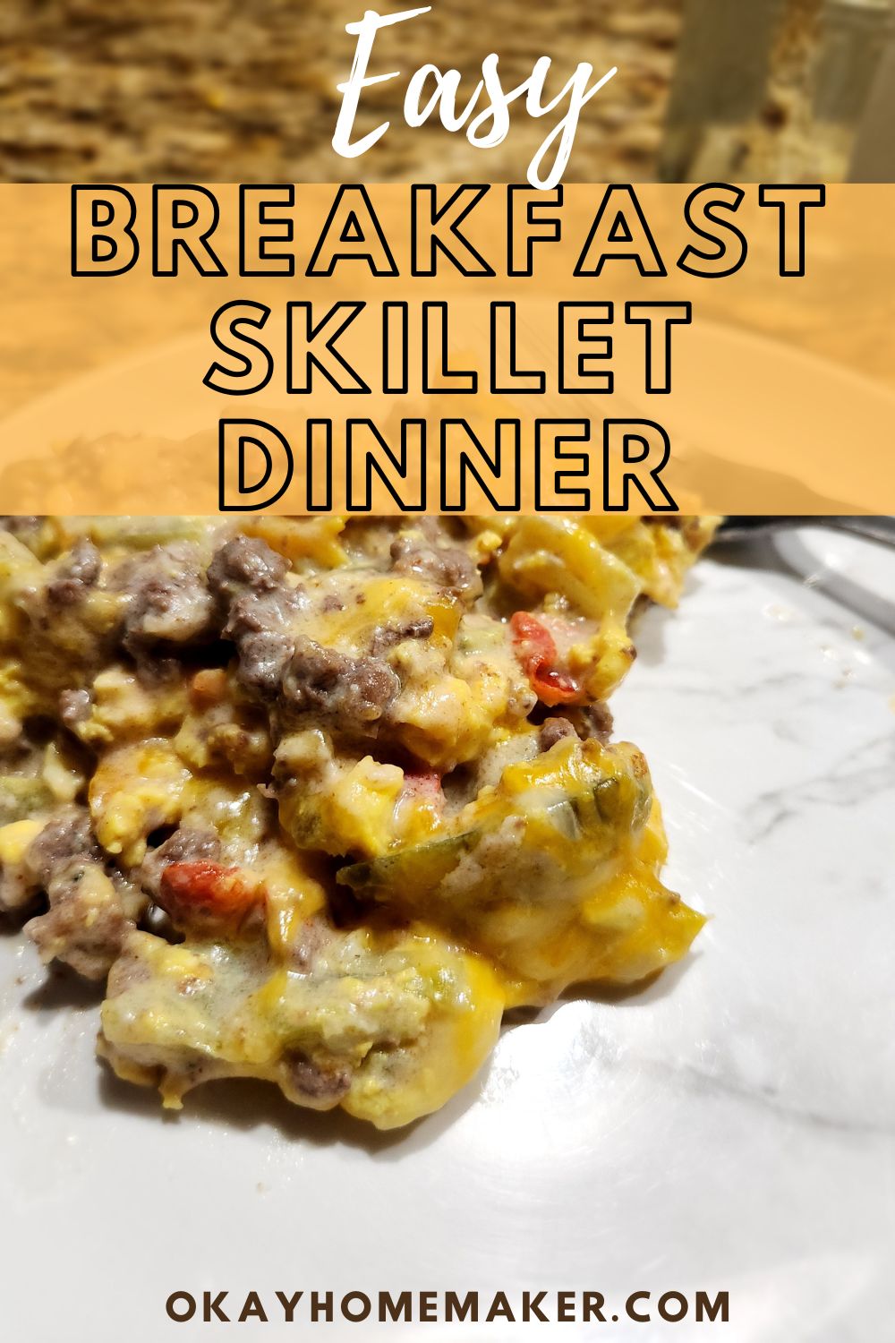 Easy Breakfast Skillet Dinner - Okay Homemaker
